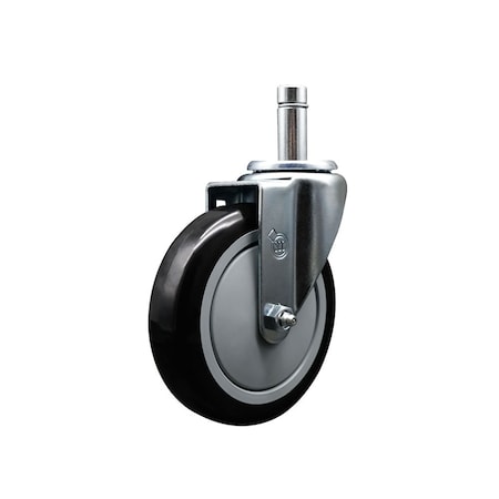 Service Caster Metro 4615MPX Replacement Caster MET-SCC-GR20S514-PPUB-BLK-845